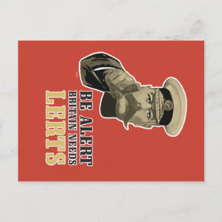 Carte Postale Soyez alerte