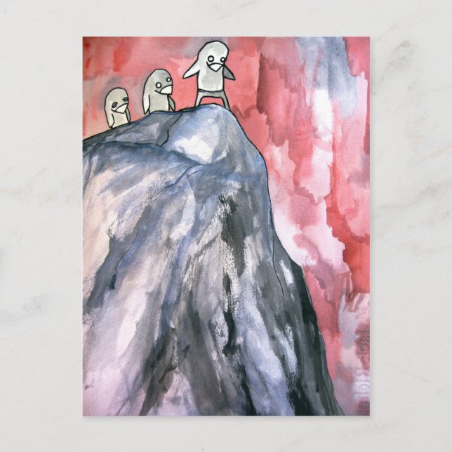 Carte Postale soyez courageux (Devant)