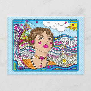 Carte Postale Soyez Fier De Qui Vous Êtes_