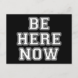 Carte Postale Soyez ici