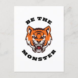 CARTE POSTALE SOYEZ LE MONSTRE