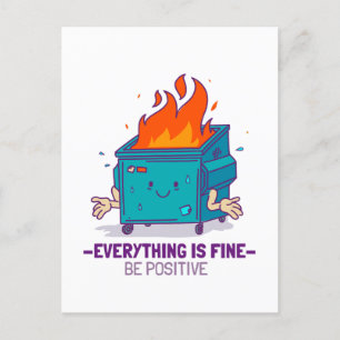 Carte Postale Soyez une source d'inspiration positive