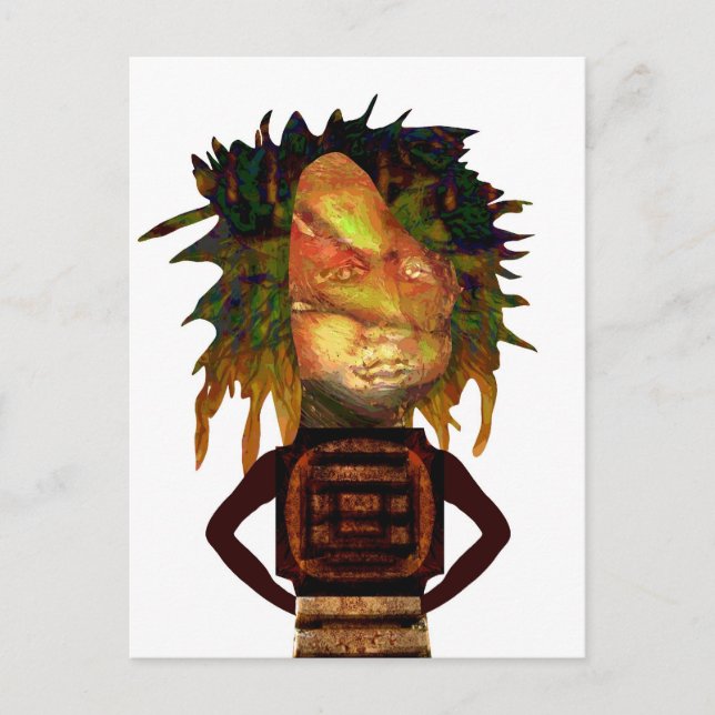 Carte Postale Soyez vous-même avec attitude (Devant)