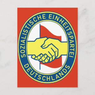 Carte Postale Sozialistische Einheitspartei Deutschlands