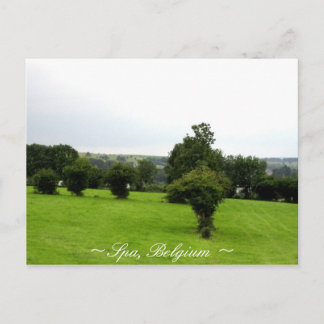Carte Postale Spa Belgique