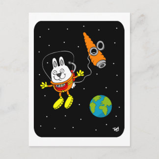 Carte postale Space Bunny