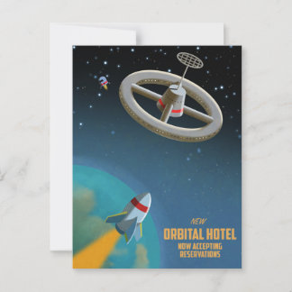 Carte Postale Space Hotel