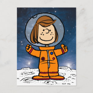 Carte Postale SPACE   Patty Astronaute à la menthe poivrée