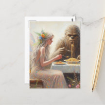 Spaghetti à manger fée et sasquatch