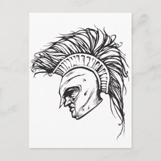 Carte Postale Spartans