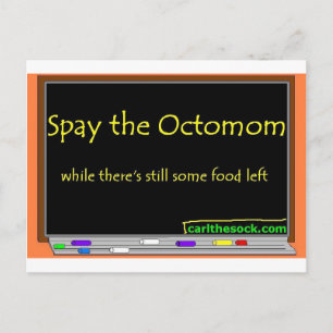 Carte Postale Spay le octomom