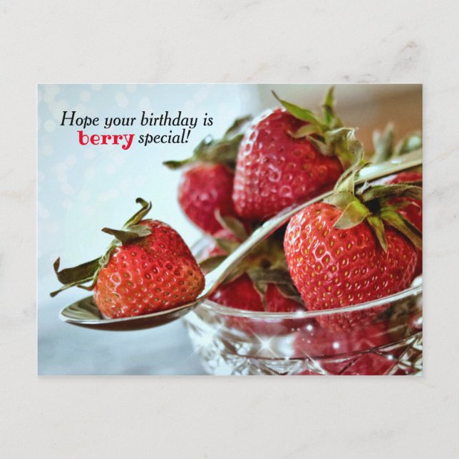 Carte postale spéciale Berry Anniversaire (Devant)