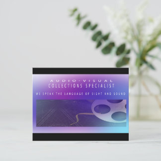 Carte Postale Spécialiste Des Collections Audiovisuelles Et Mult