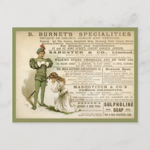 Carte Postale Spécialités de Burnet