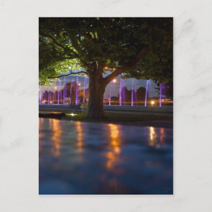 Carte Postale Spectacle des fontaines - Varsovie la nuit