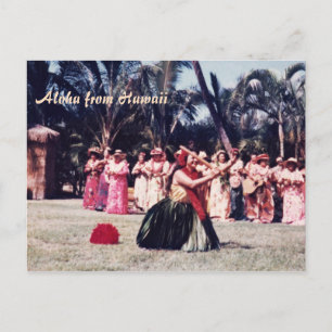Carte Postale Spectacle Kodak Hula