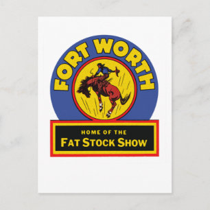 Carte Postale Spectacle Stock de Fort Worth