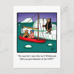 Carte postale "Spectickles" pour Humour de retrait