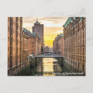 Carte postale Speicherstadt Hambourg
