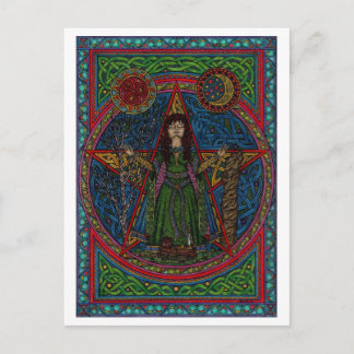 Carte Postale spellcraft pentagram 001