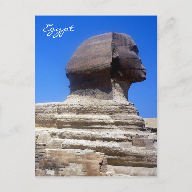 Carte Postale sphinx egypte (Devant)