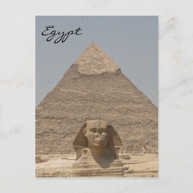 Carte Postale sphinx khafre egypte (Devant)