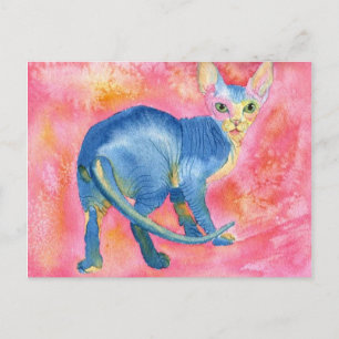 Carte Postale Sphynx Cat 7