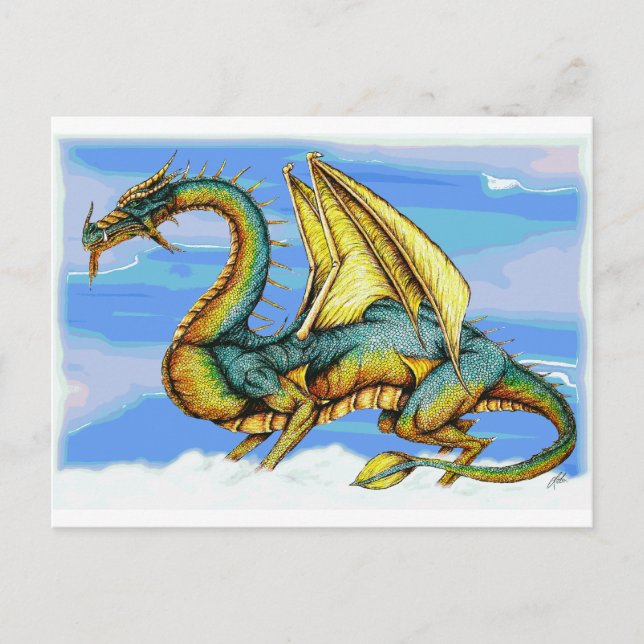 Carte Postale Spike the Cloud Walker (Devant)