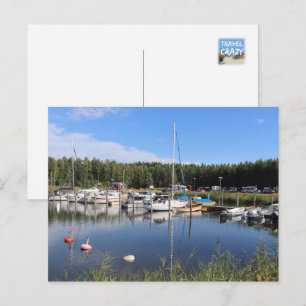 Carte Postale Spiken Harbour View, Kallandso, Suède