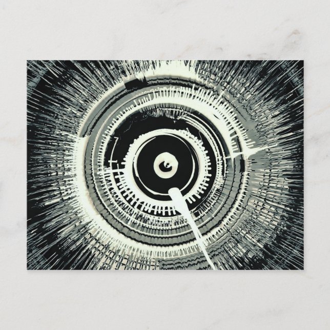 Carte Postale Spinart ! Super Nova Black (Devant)