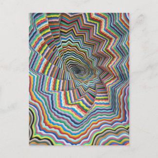 Carte Postale Spirale hypnotique