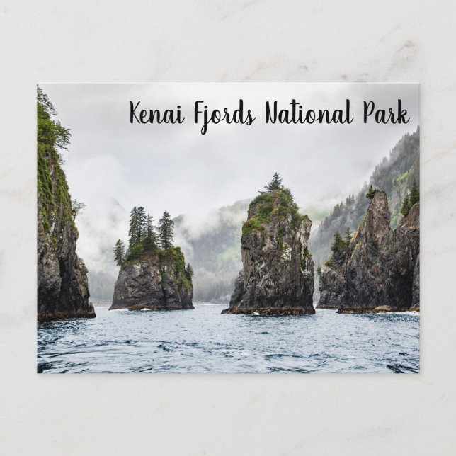 Carte Postale Spire Cove Kenai Fjords Alaska (Devant)