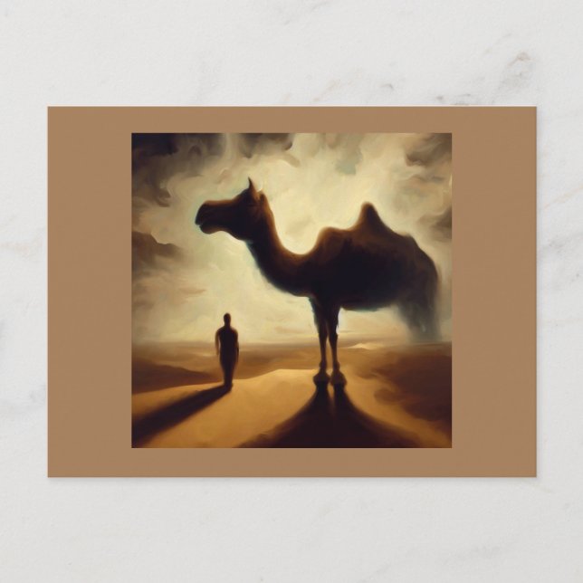 Carte Postale Spirit Animal Camel 2 (Devant)