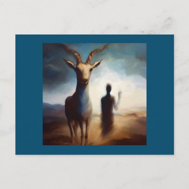 Carte Postale Spirit Animal Gazelle 2 (Devant)