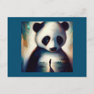Carte Postale Spirit Animal Panda 1