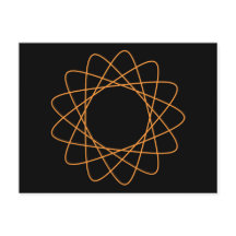 Spirographe orange