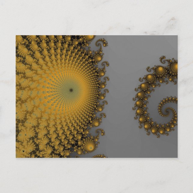 Carte postale Spirole citrouille (Devant)