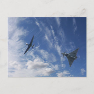 Carte Postale Spitfire et Typhoon