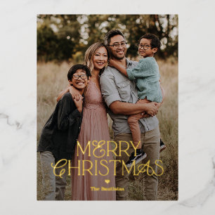 Carte postale Splendid Mix FOIL Joyeux Noël Card