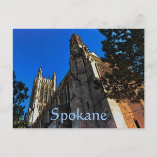Carte postale Spokane (Cathédrale)