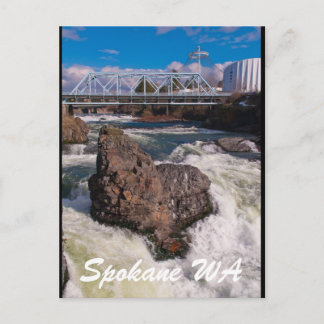 CARTE POSTALE SPOKANE WA