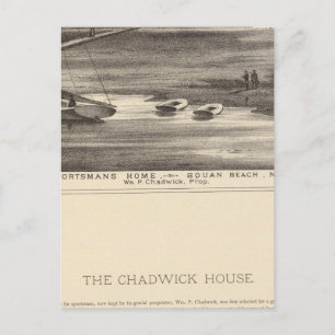 Carte Postale Sportsmans Home, Squan Beach, NJ