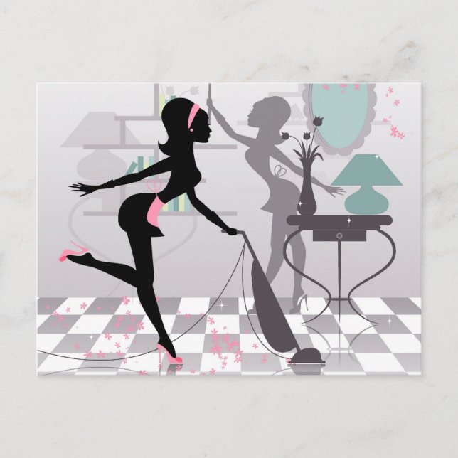 Carte Postale Spring Cleaning (Devant)