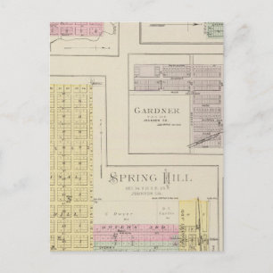 Carte Postale Spring Hill, Edgerton, Ocheltree, Gardner, Kansas