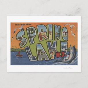 Carte Postale Spring Lake, New Jersey - Grandes SCÈNES