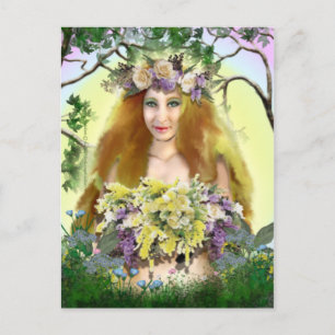 Carte postale Spring Maiden