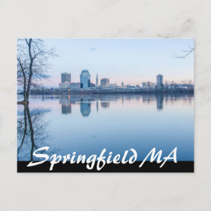 Carte Postale springfield massachusetts skyline