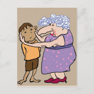 Carte Postale Squeeze tes joues