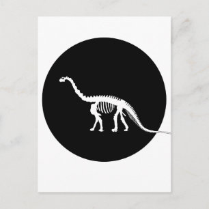 Carte Postale squelette de camarasaurus