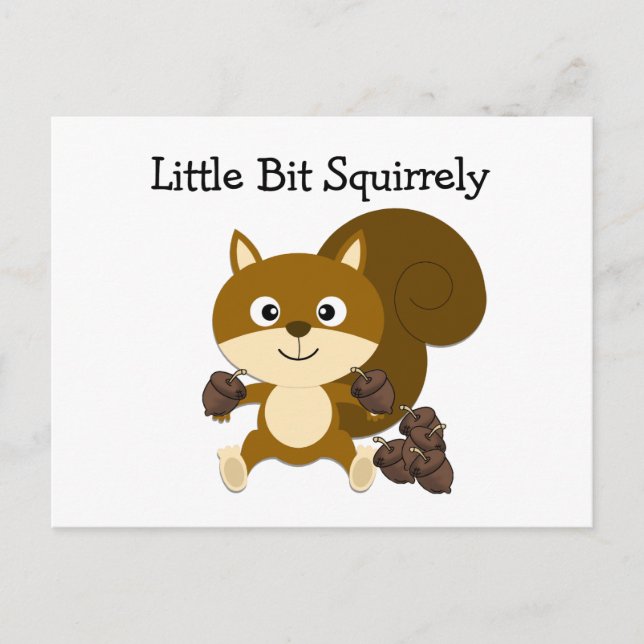 Carte Postale Squirrely (Devant)